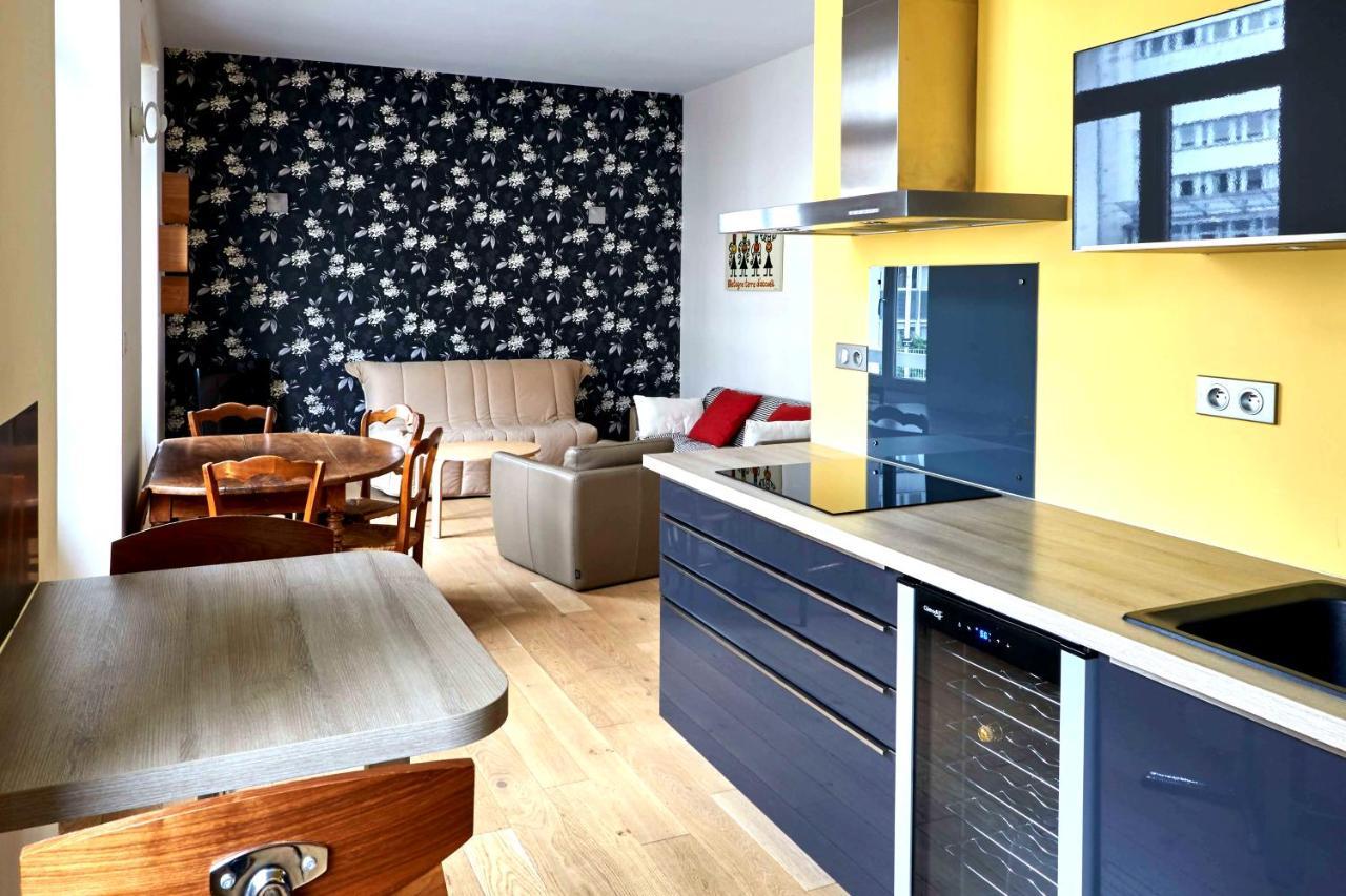 Apt 1 Ch - Centre Ville Vannes - Gare A Pied - Parking ภายนอก รูปภาพ
